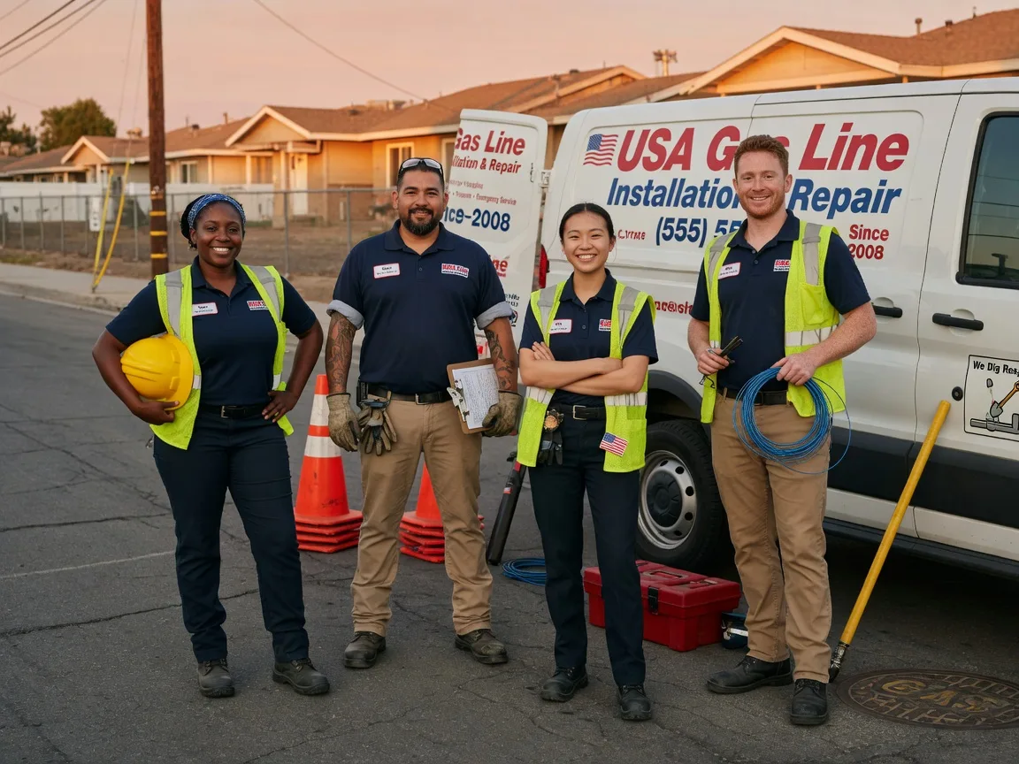 Gas Line Installation company in Palo Pinto, TX